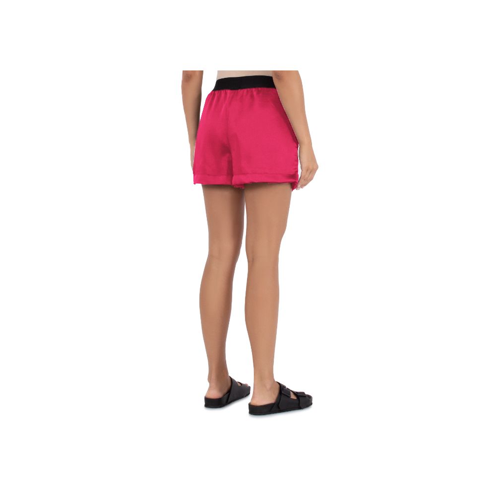 Short en polyester fuchsia Comme des Garçons Fuckdown