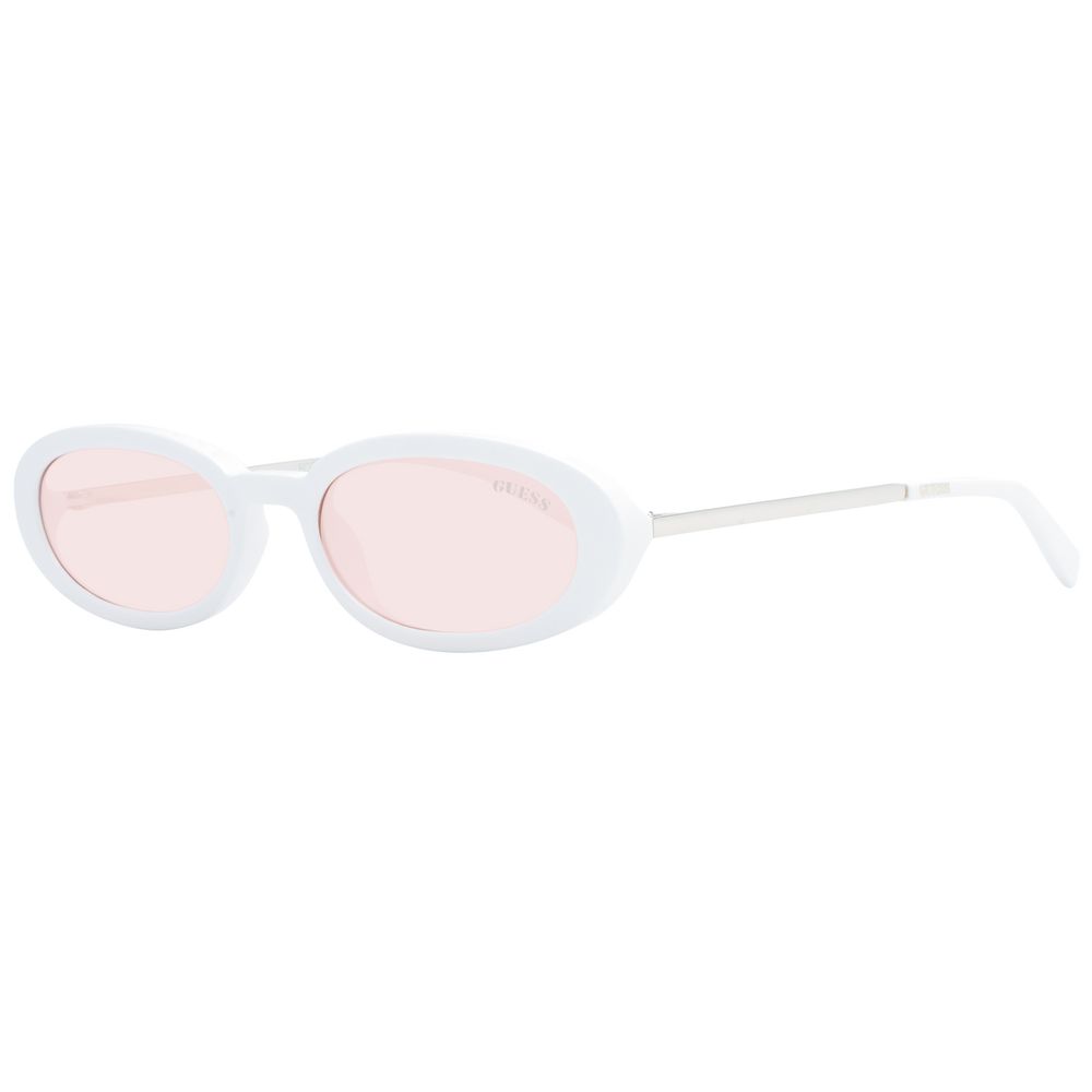Lunettes de soleil unisexes Guess blanches