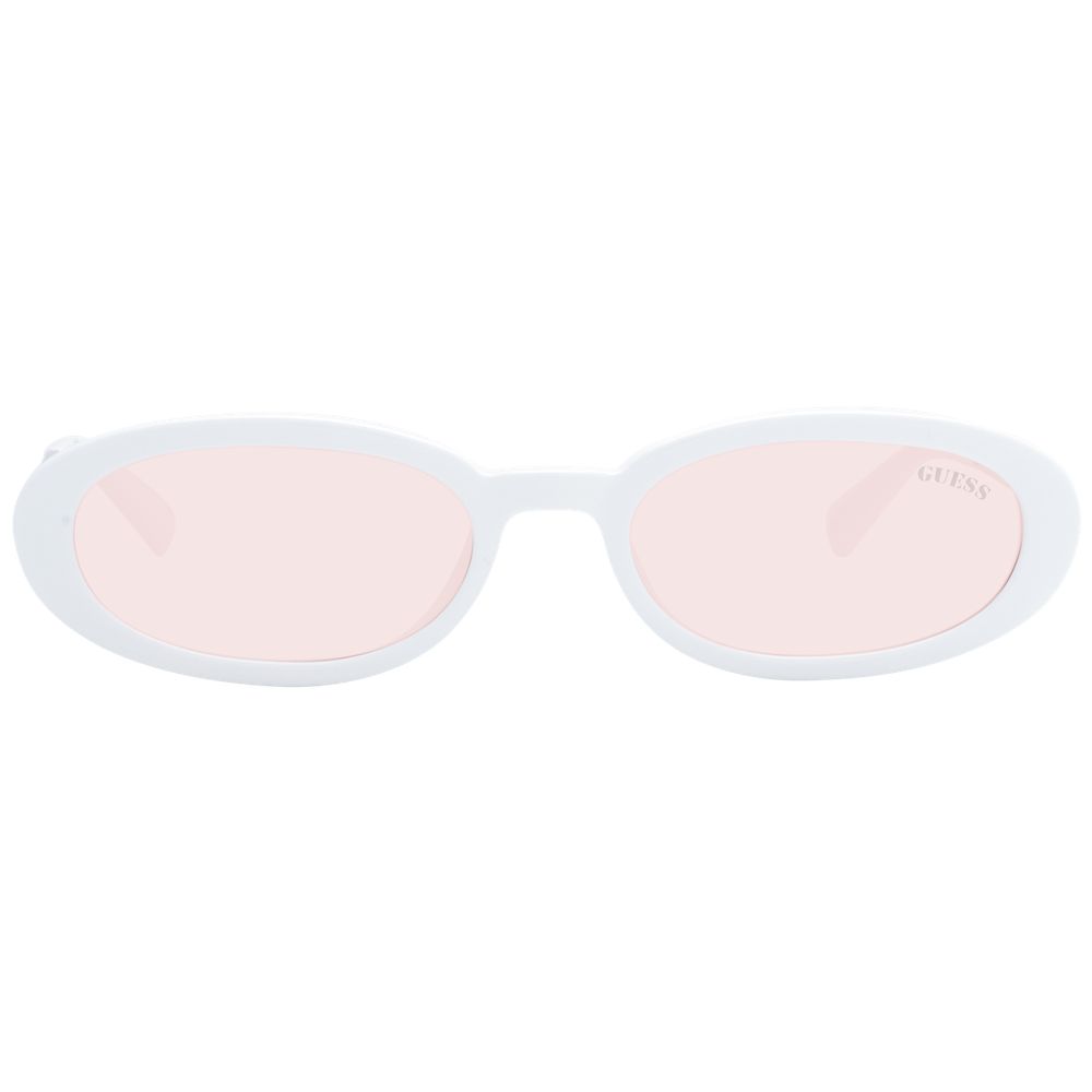 Lunettes de soleil unisexes Guess blanches