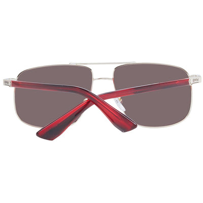 Lunettes de soleil BMW or rose pour homme