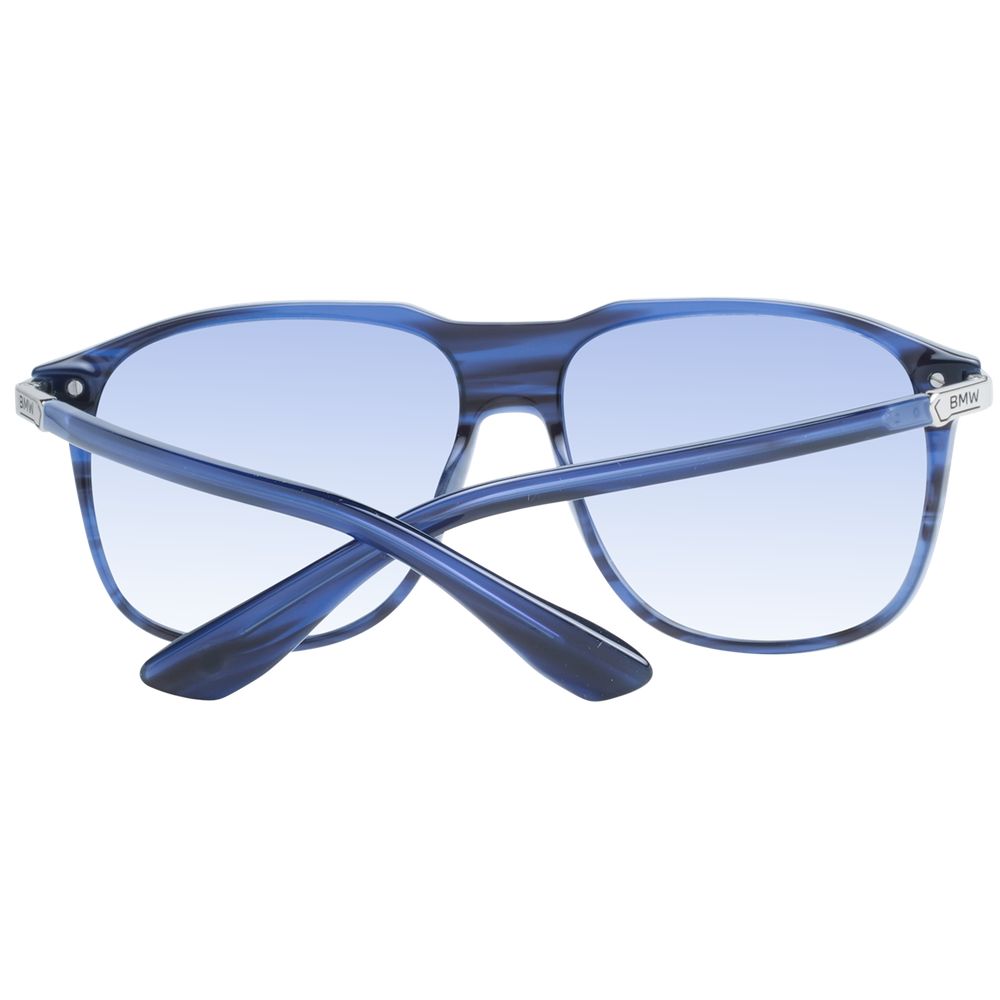 Lunettes de soleil BMW bleues pour hommes