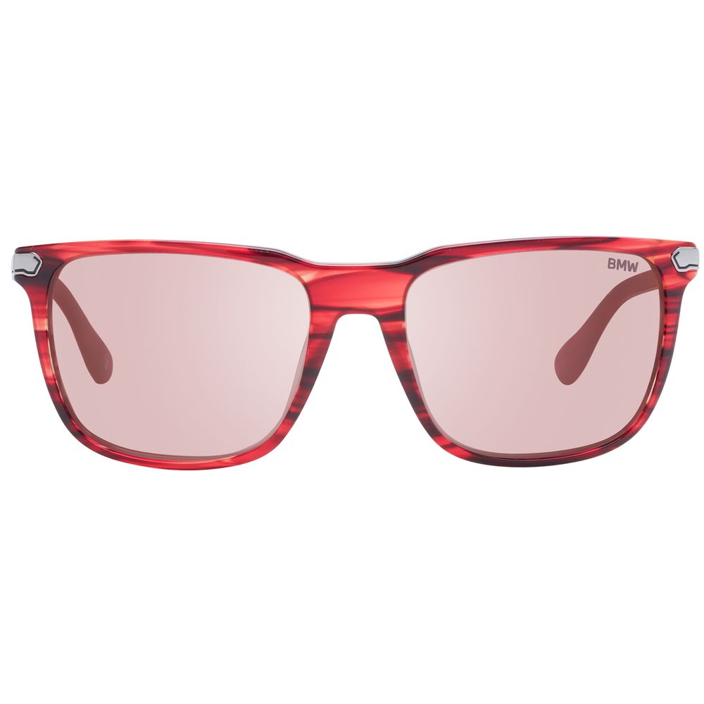 Lunettes de soleil rouges BMW pour hommes