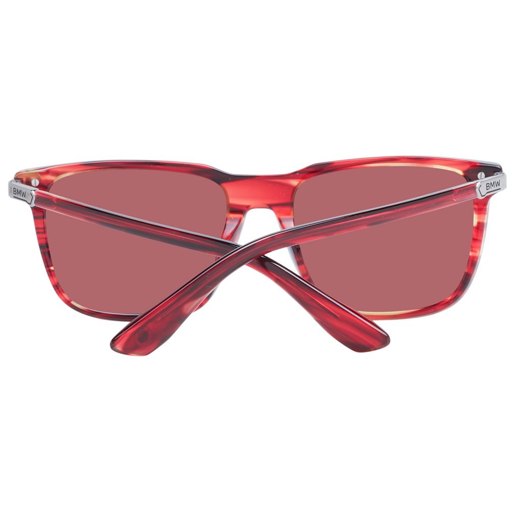 Lunettes de soleil rouges BMW pour hommes