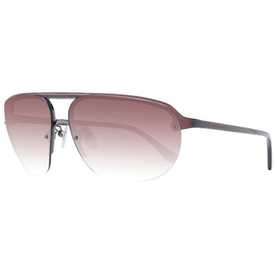 Lunettes de soleil marron Lozza pour homme
