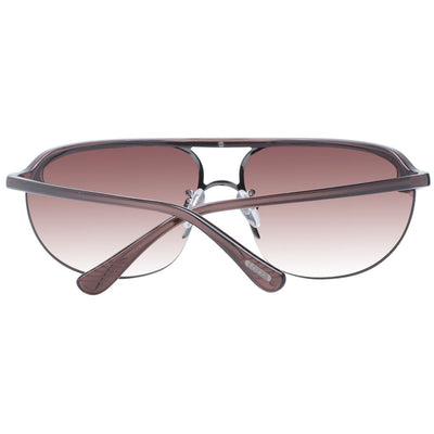Lunettes de soleil marron Lozza pour homme