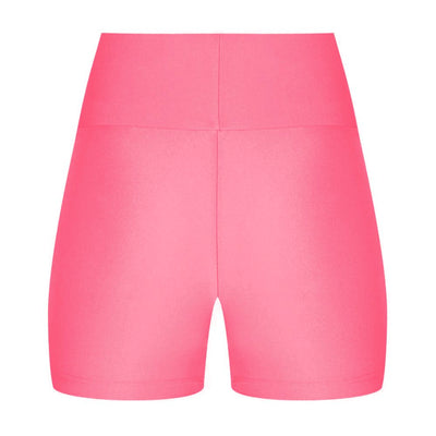 Short en polyester rose Comme des Garçons Fuckdown