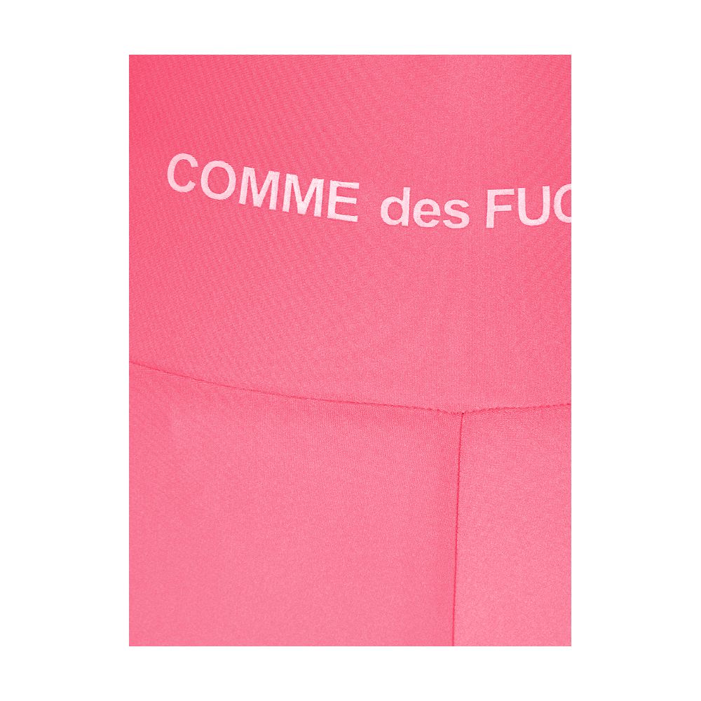 Short en polyester rose Comme des Garçons Fuckdown