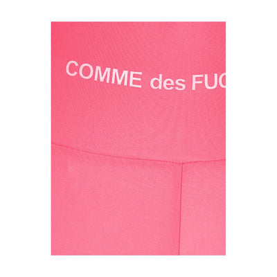 Short en polyester rose Comme des Garçons Fuckdown