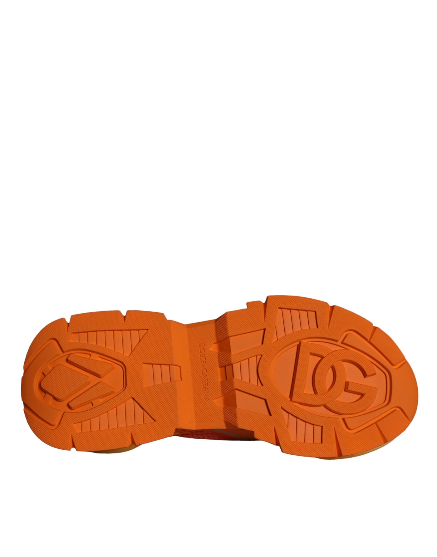 Dolce &amp; Gabbana Orange Airmaster Low Top Heren Sneakers Schoenen