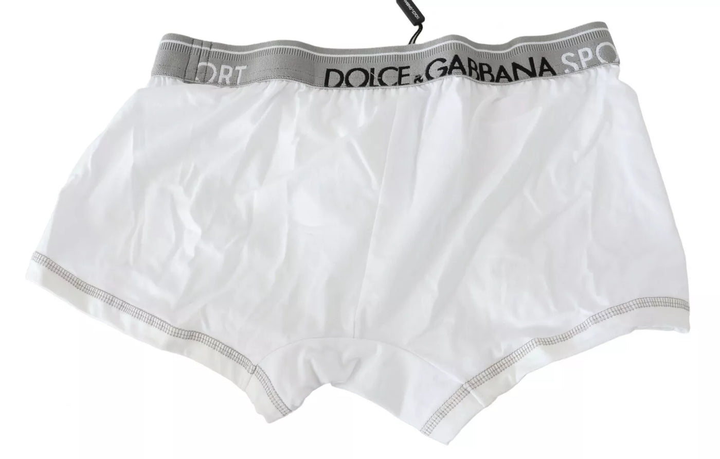 Dolce &amp; Gabbana Witte Katoenen Stretch Regular Boxershort
