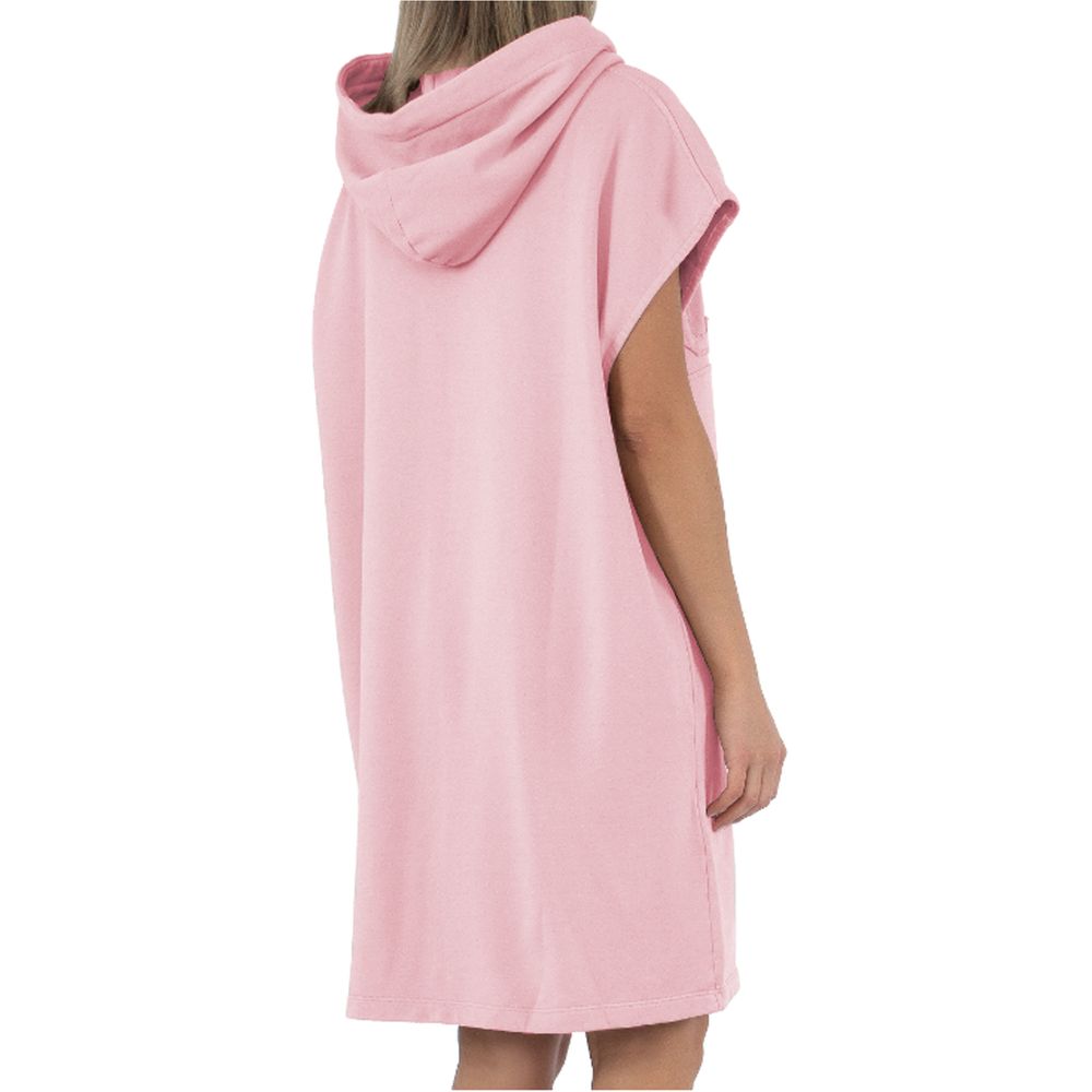 Robe en coton rose Comme des Garçons Fuckdown
