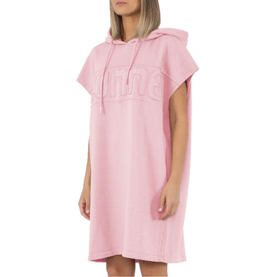 Robe en coton rose Comme des Garçons Fuckdown