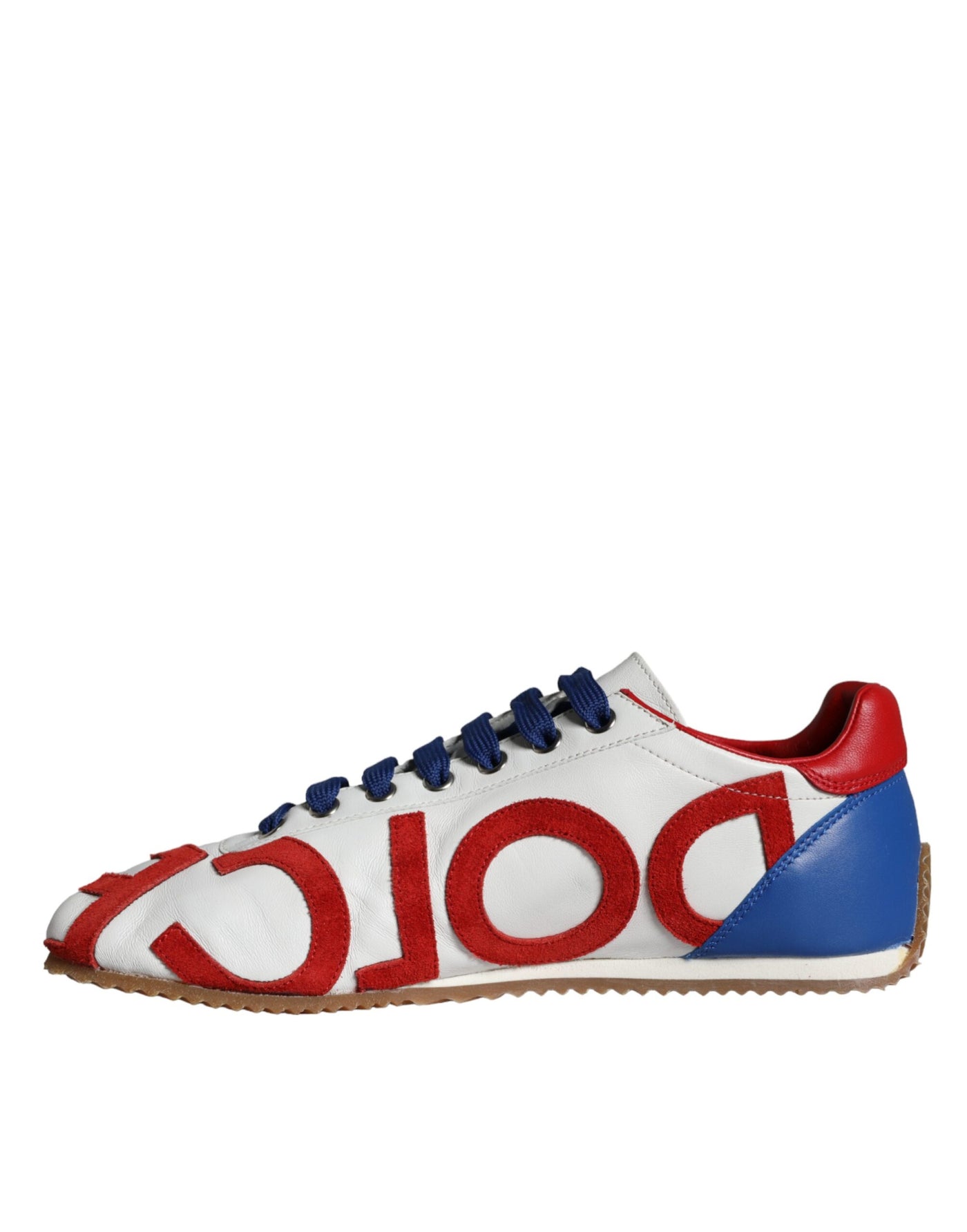 Dolce &amp; Gabbana Multicolor leren logo casual sneakers schoenen