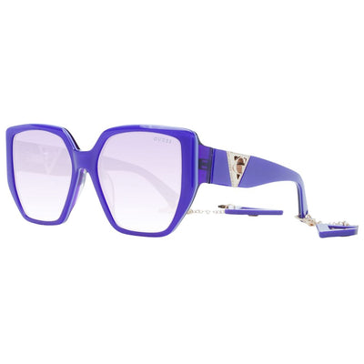 Lunettes de soleil Guess violettes pour femmes
