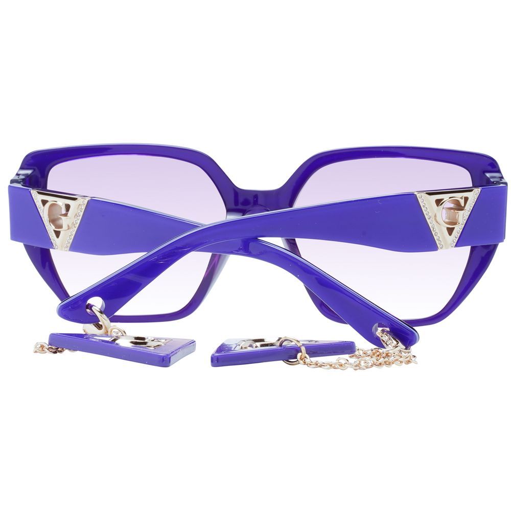 Lunettes de soleil Guess violettes pour femmes