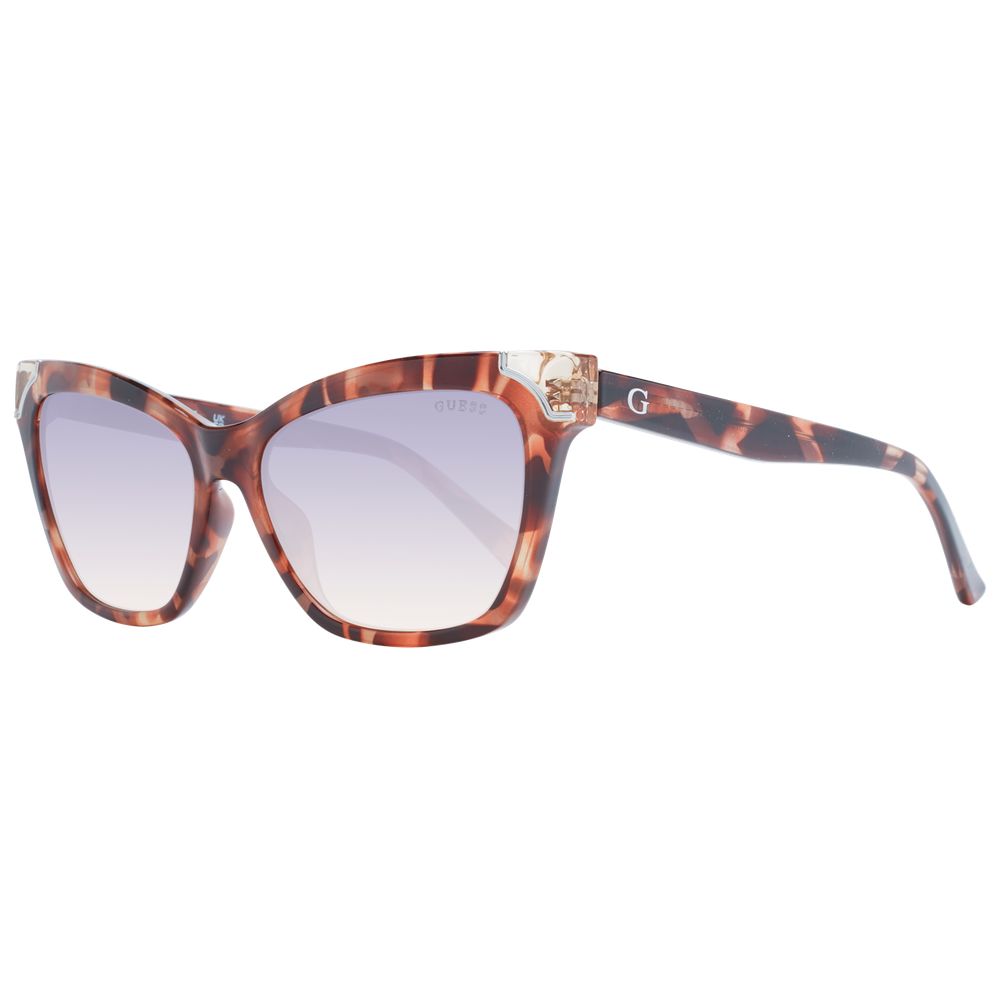 Lunettes de soleil Guess marron pour femme