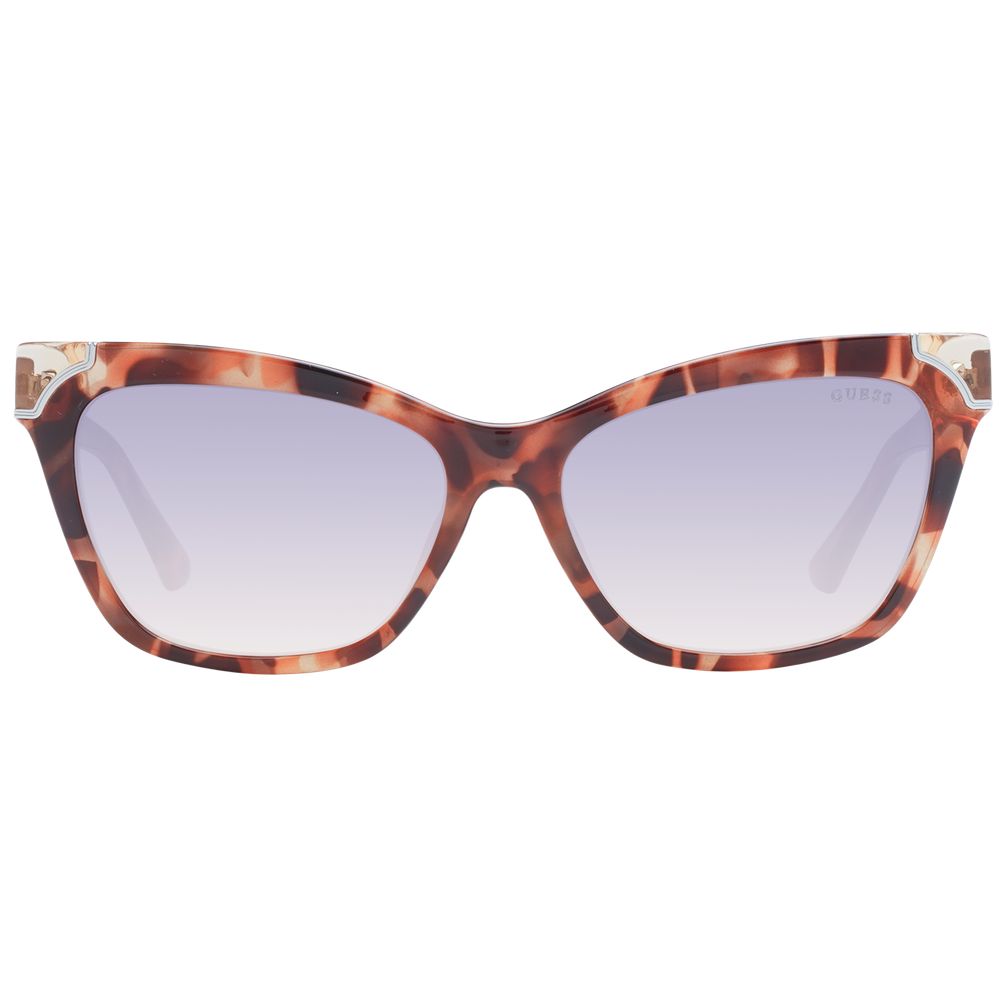 Lunettes de soleil Guess marron pour femme