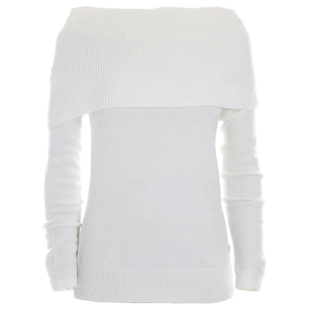Pull en viscose blanc Yes Zee