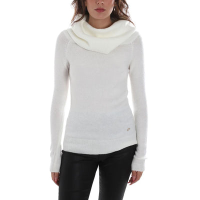 Pull en viscose blanc Yes Zee