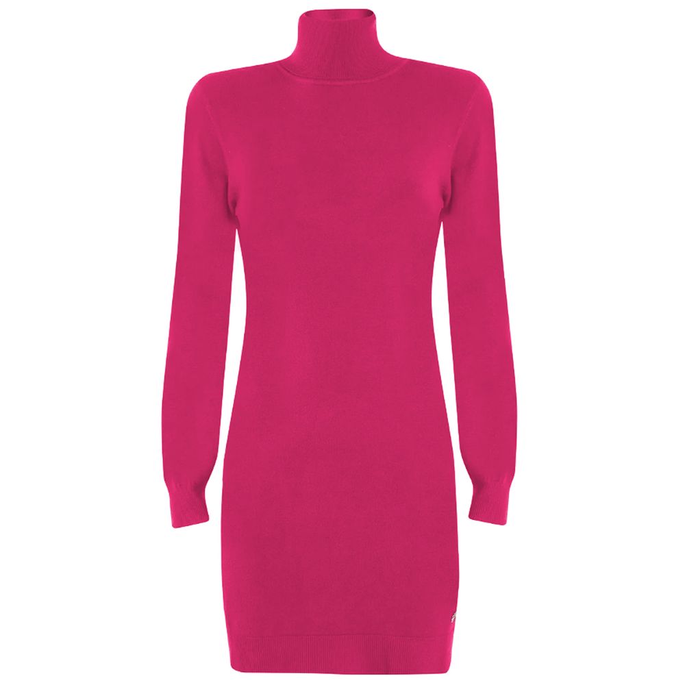 Robe en viscose fuchsia Yes Zee