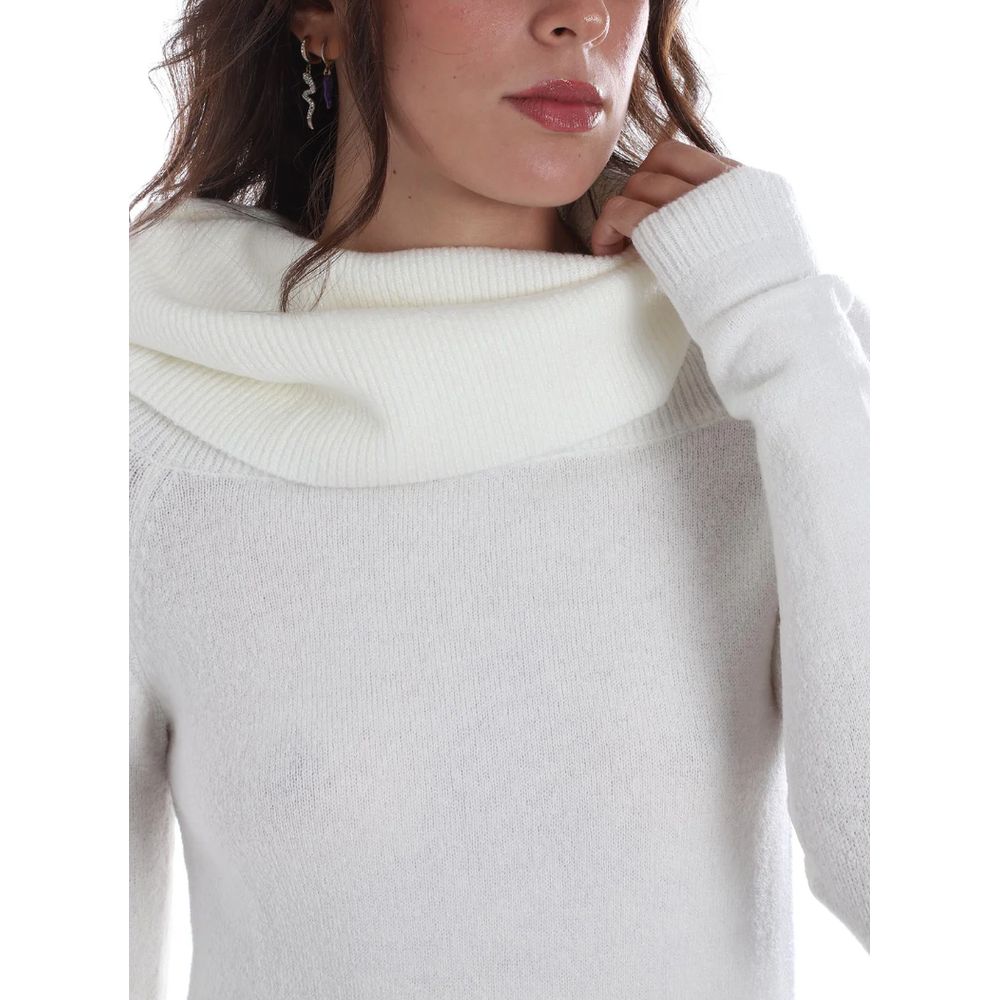 Pull en viscose blanc Yes Zee