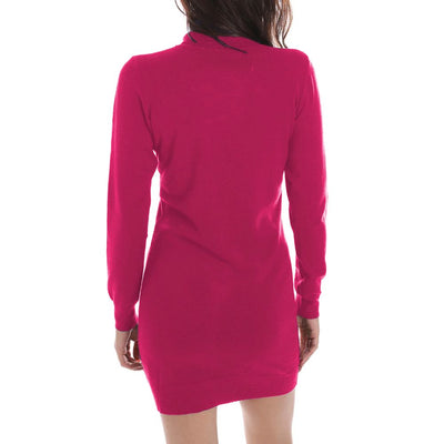 Robe en viscose fuchsia Yes Zee