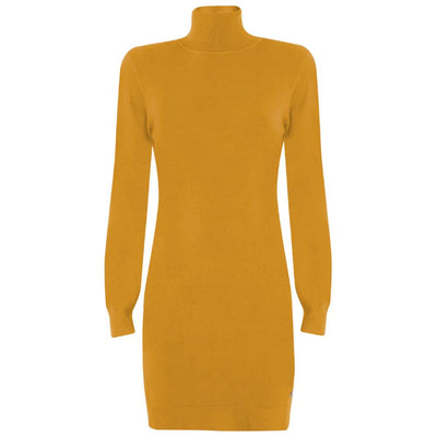 Robe en viscose jaune Yes Zee