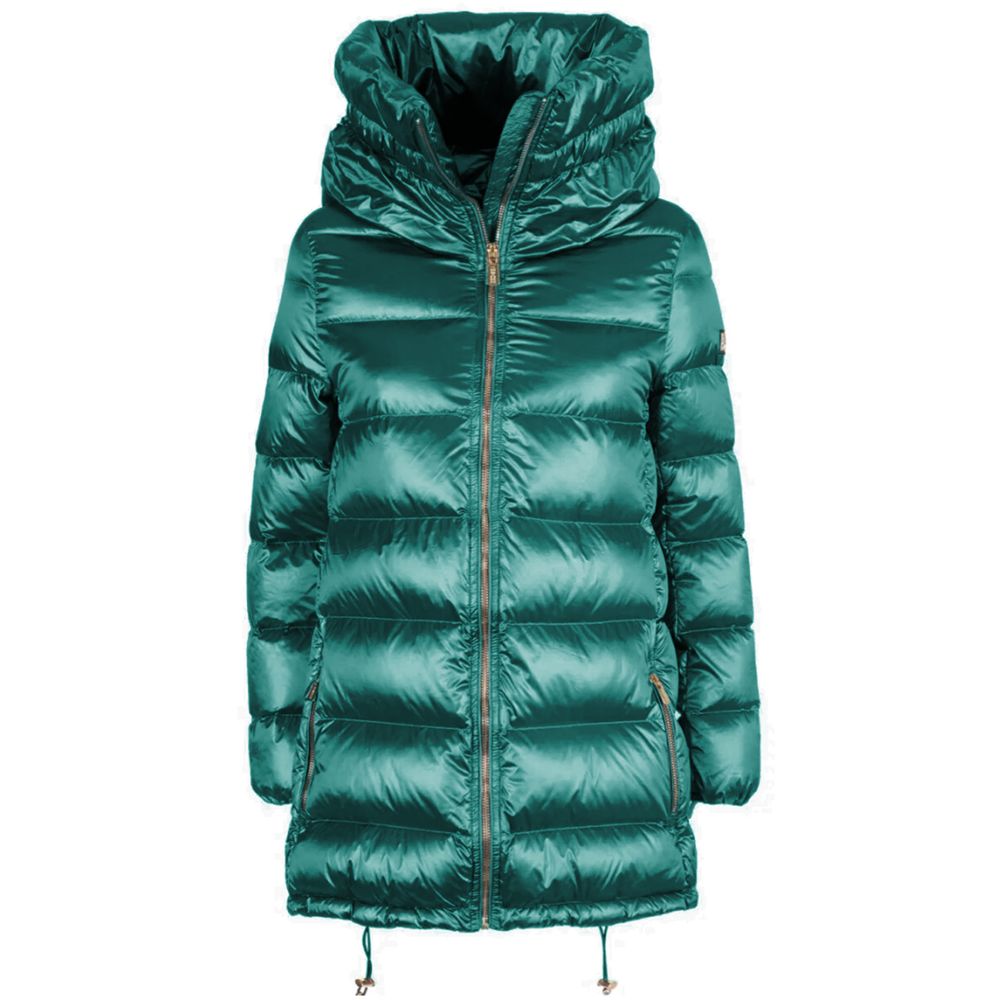 Yes Zee Green Nylon Damesjack