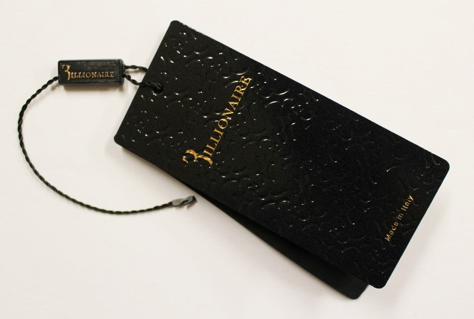 Billionaire Italiaanse Couture Bruine Leren Bifold Portemonnee