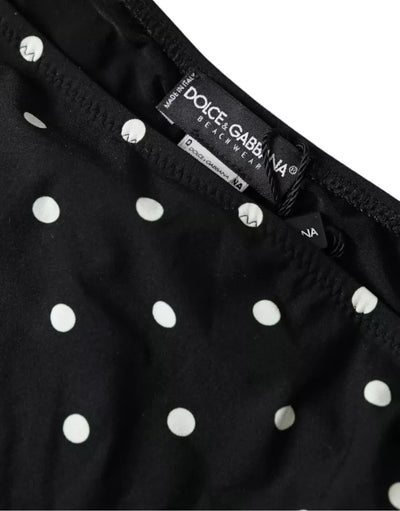 Maillot de bain Dolce &amp; Gabbana à pois noirs