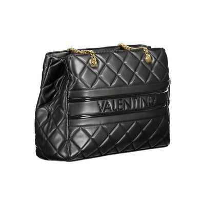 Mario Valentino Black Polyethylene Shoulder Bag