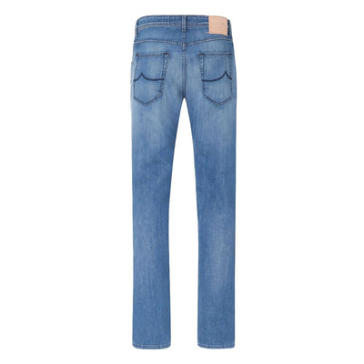 Jean homme en coton bleu clair Jacob Cohen
