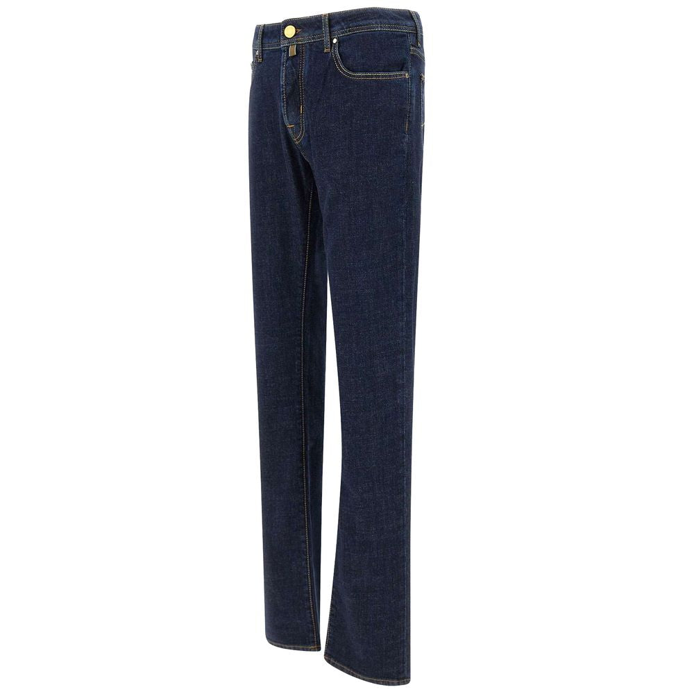 Jacob Cohen blauwe katoenen jeans en broek