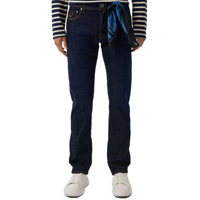 Jacob Cohen blauwe katoenen jeans en broek