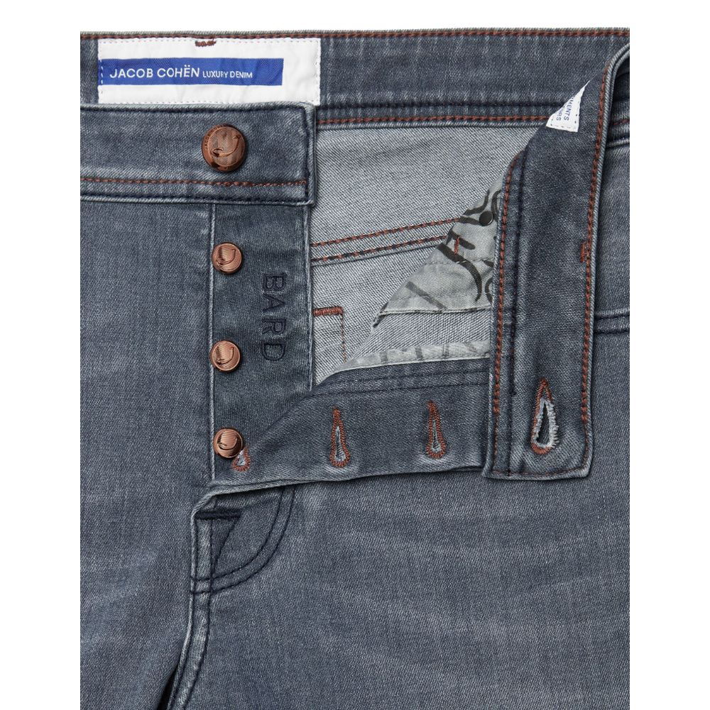 Jacob Cohen blauwe katoenen herenjeans