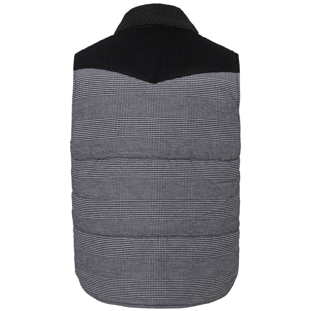Veste sans manches en coton gris Gran Sasso
