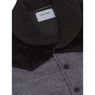 Veste sans manches en coton gris Gran Sasso