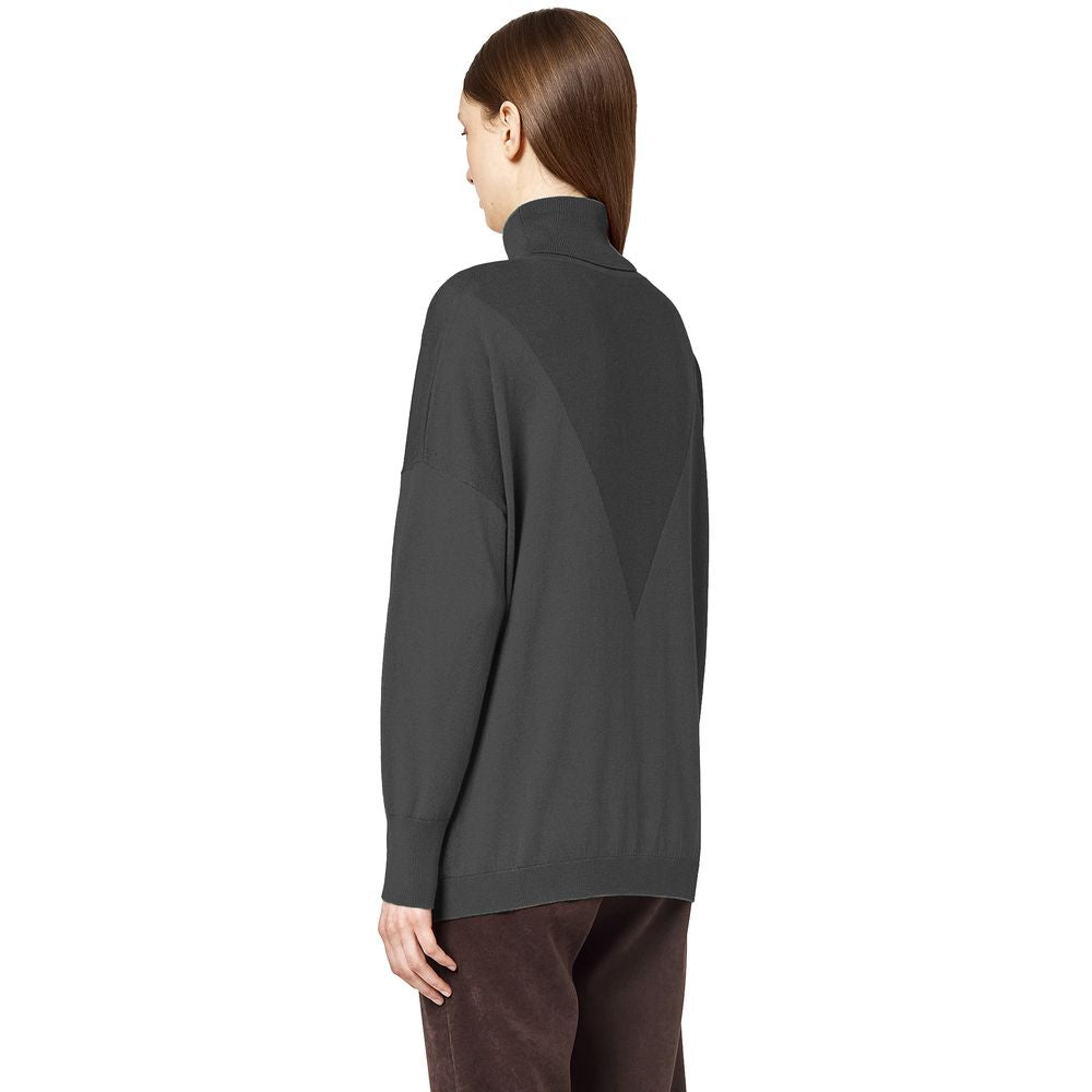 Pull en soie gris Alpha Studio