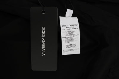 Robe fourreau en laine grise à pois Dolce &amp; Gabbana