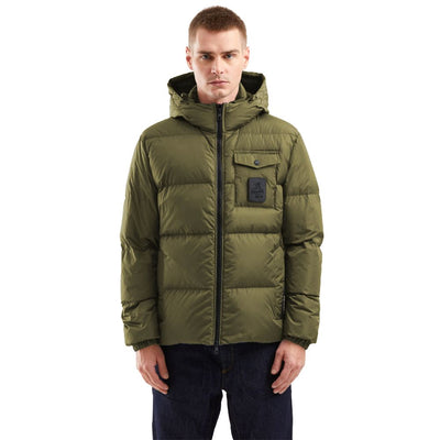 Veste en nylon vert Refrigiwear pour homme