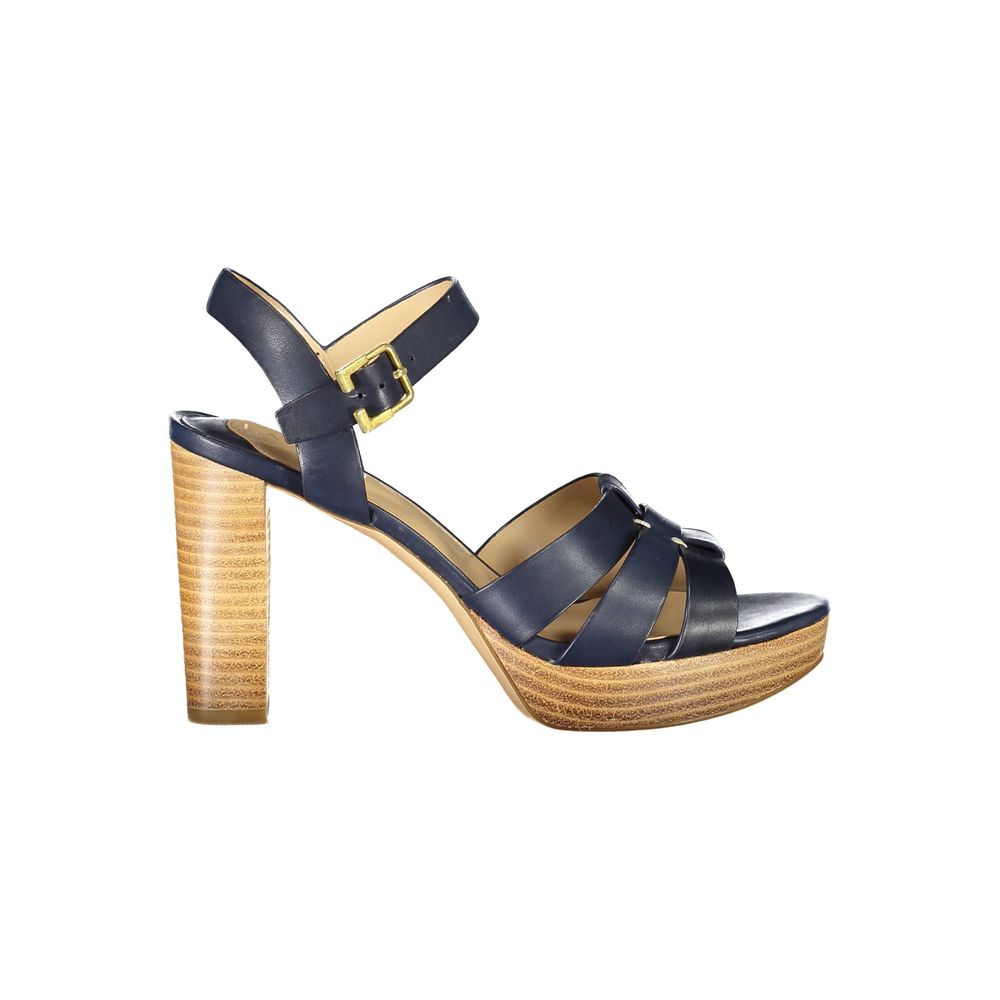 Ralph Lauren Blauwe Leren Sandaal