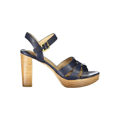 Ralph Lauren Blauwe Leren Sandaal