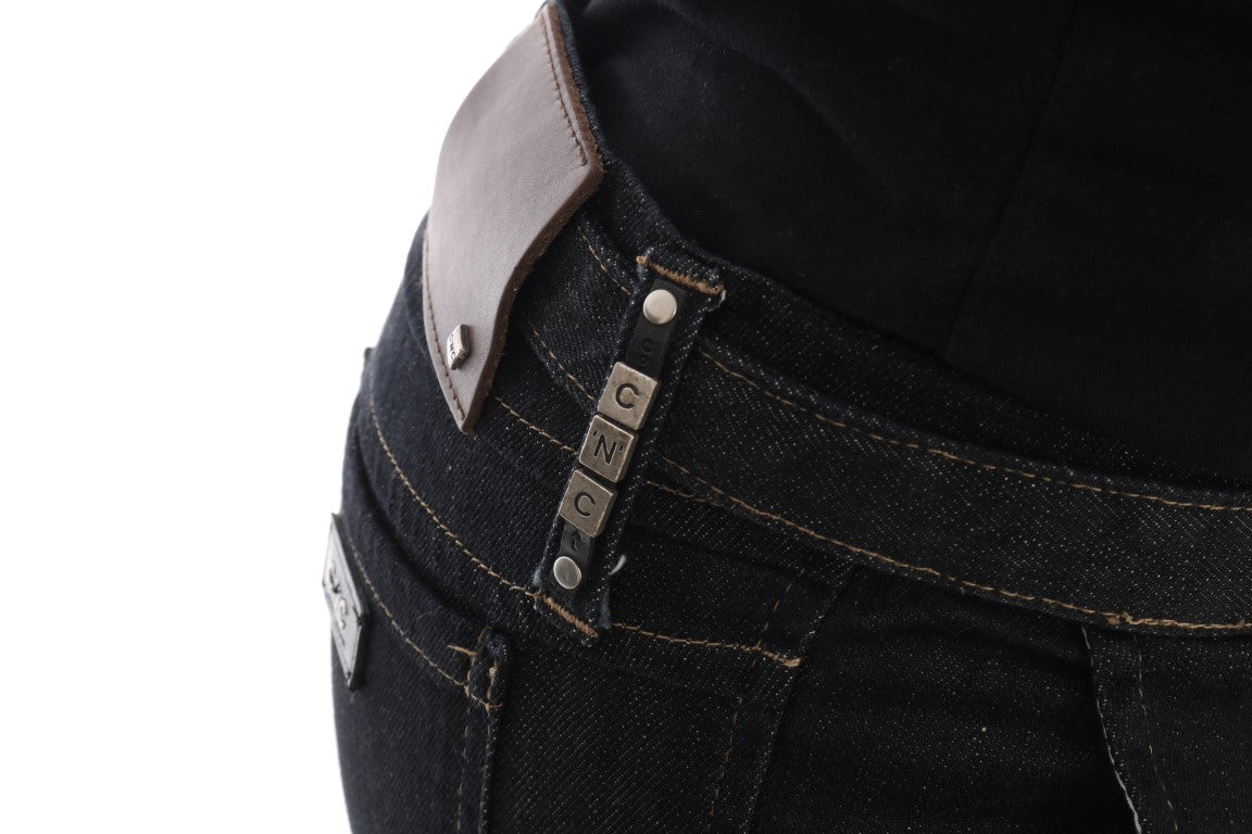 Costume National Blue Katoenen Stretch Slim Fit Jeans