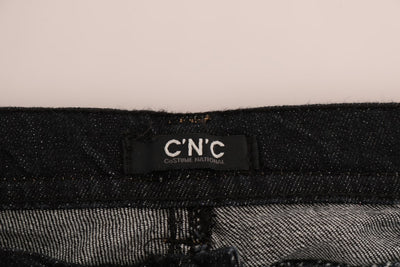 Costume National Blue Katoenen Stretch Slim Fit Jeans