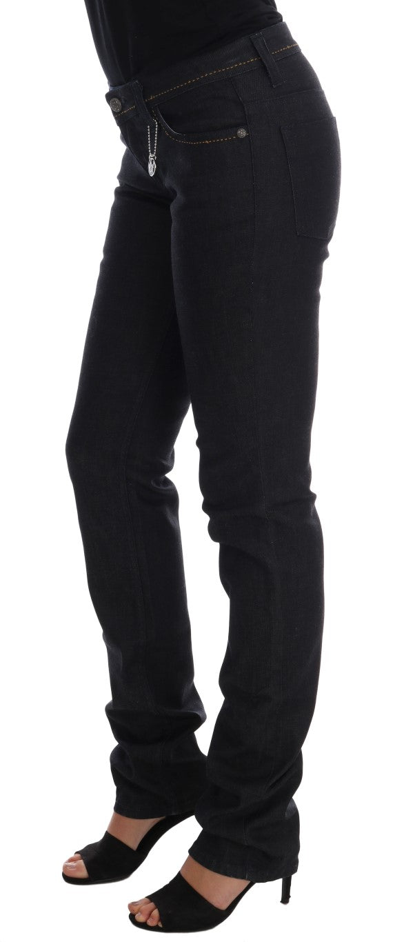 Costume National Blue Katoenen Stretch Slim Fit Jeans