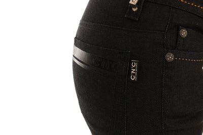 Costume National Blue Katoenen Stretch Slim Fit Jeans