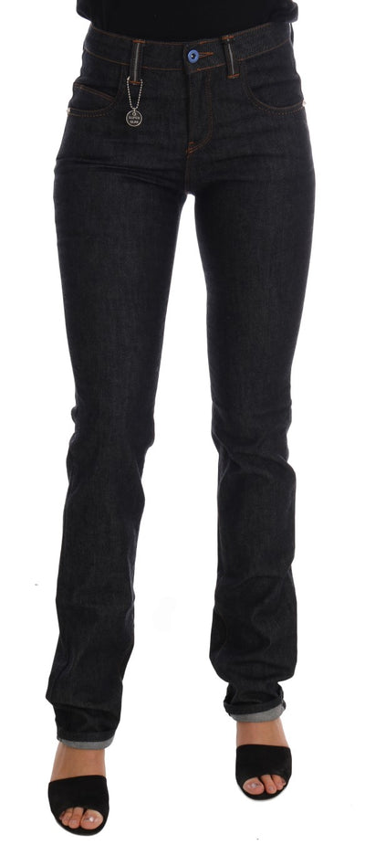 Costume National Blue Katoenen Stretch Slim Fit Jeans