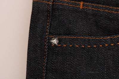 Costume National Blue Katoenen Stretch Slim Fit Jeans