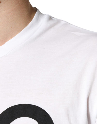 Dolce &amp; Gabbana wit katoenen DG-logoprint casual T-shirt