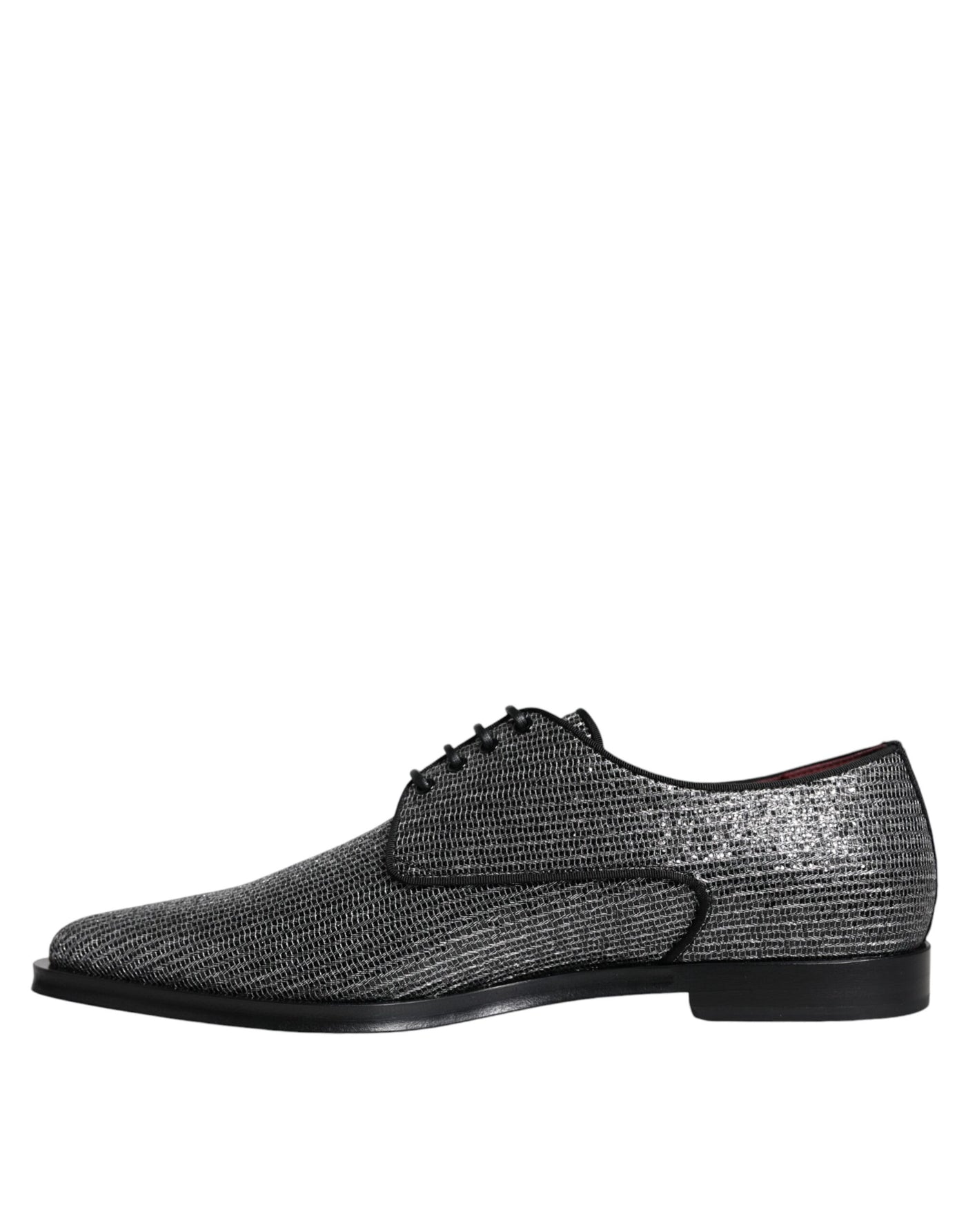 Dolce &amp; Gabbana Zilveren Polyurethaan Derby Formele Schoenen